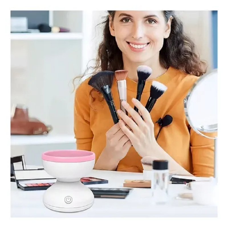 Limpiador De Brochas De Maquillaje